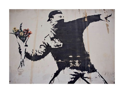 Banksy - Flower Thrower