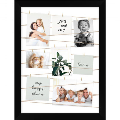 Fotogalleri ramme, sort