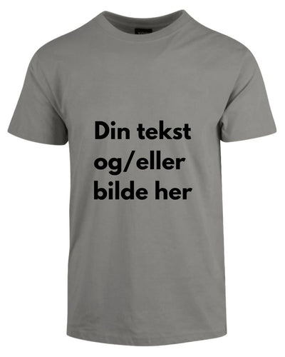 Lag Tskjorte med eget bilde og tekst