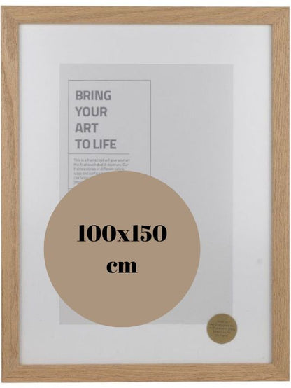 Premium Natural Oak - 100x150 ramme