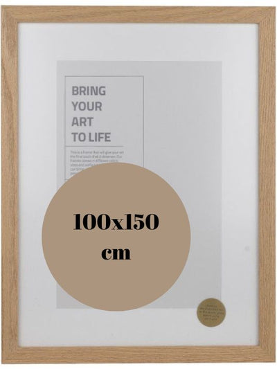 Premium Natural Oak - 100x150 ramme