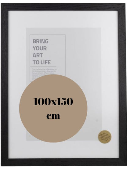 Premium Black Oak - 100x150 ramme