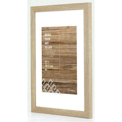 Stilren ramme med glass