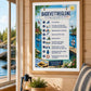 Badevettreglene plakat – trygg sommer ved vannet