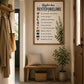 Regler hos bestemor og bestefar - Poster