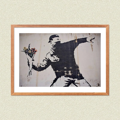 Banksy - Flower Thrower
