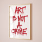 Mr Brainwash - Banksy - Art Is Not A Crime
