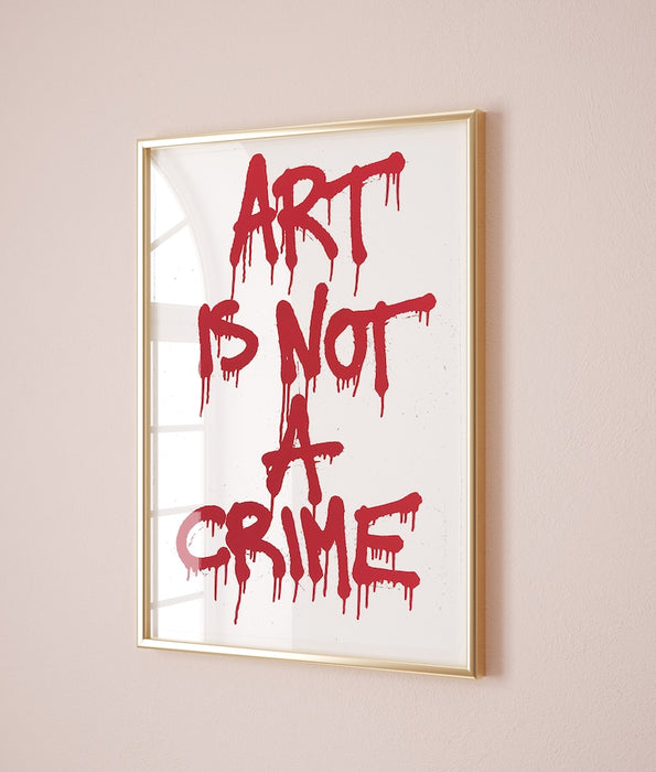 Mr Brainwash - Banksy - Art Is Not A Crime