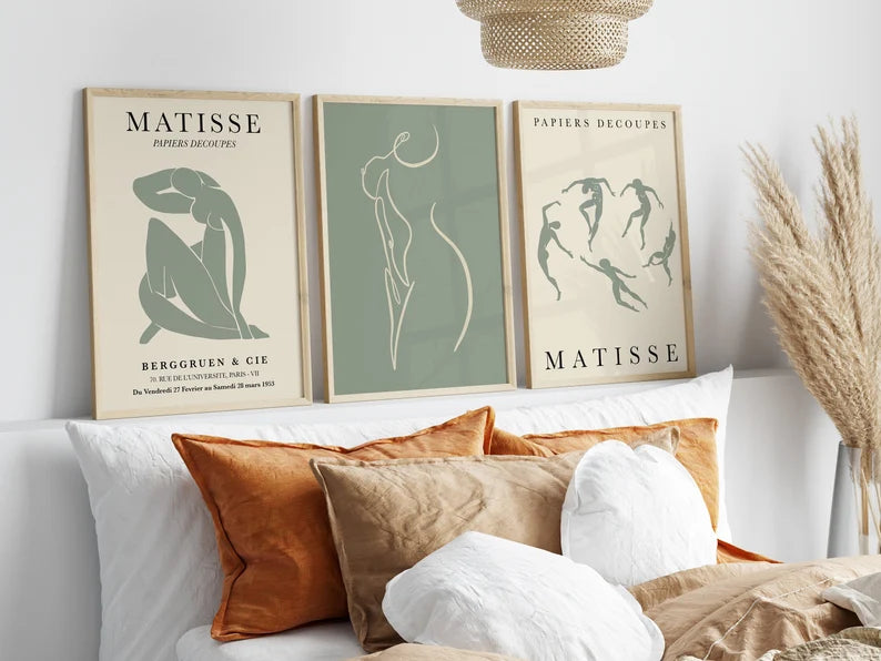 Matisse - Green Papiers Decoupes