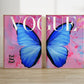 Butterfly Vogue Art Print - 2 bilder