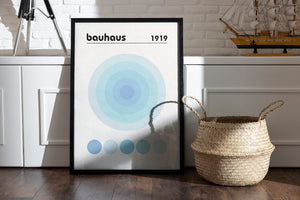 Bauhaus - Light Blue Circle