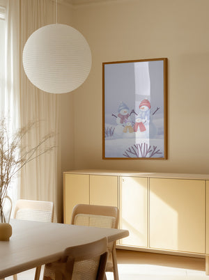 Snowman Family Animated