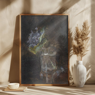 Bouquet of Violets In a Vase (1882)