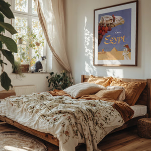 Egypt. Fly Twa (1960) Vintage Poster By David Klein