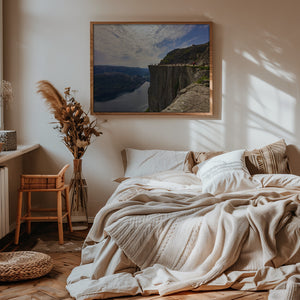 Majestic view of Norwegian Landscape, Pulpit Rock