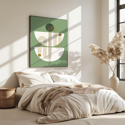 Mid Century In Sage Green