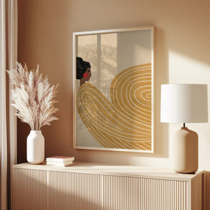 The Woman With the Yellow Stripes