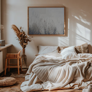 Landscape of reeds and grass