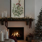 Mistletoe bouquet with bow
