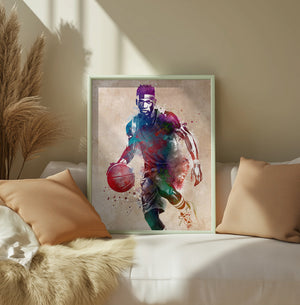 Basketball sport art 1