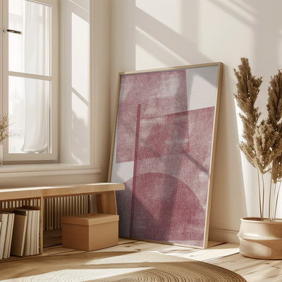 Paper Red Collage No.4