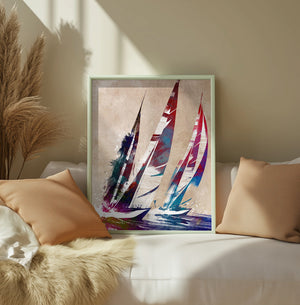 Sailing sport art 2
