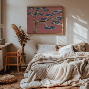 Bonsai-træ kunstmaleri