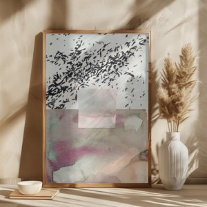 Watercolor abstract composition 7