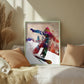 Sport Snowboard art