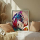 Horse Rider sport art