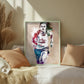 Runner sport art