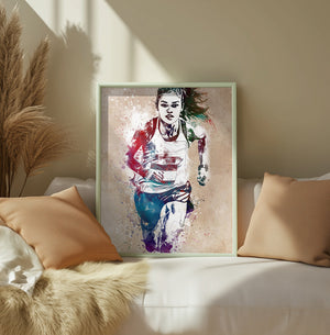 Runner sport art