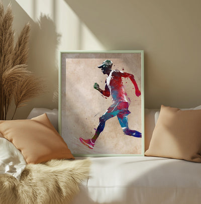 Runner sport art 2