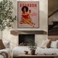Babes of Bourbon Vol 8 Vintage Pinup Girl With Afro