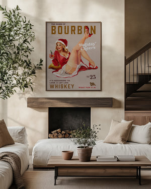 Babes of Bourbon bind 25 julestemning jule pinup