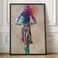 Sport Biker Cycling Art