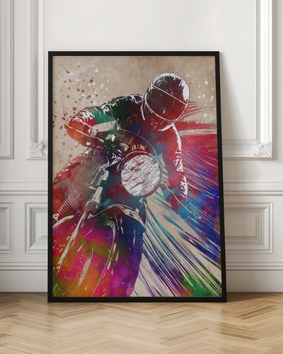 Sport Motor Rider Art