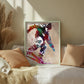 Skateboard sport art