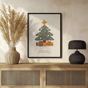 Christmas tree with gifts