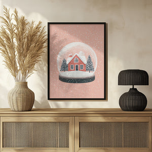 Christmas Ornament Glass Illustration