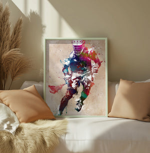 Lacrosse Player Sport Digital Art
