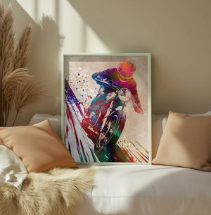 Motor Racing Sport Digital Art
