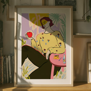Woman With Apple