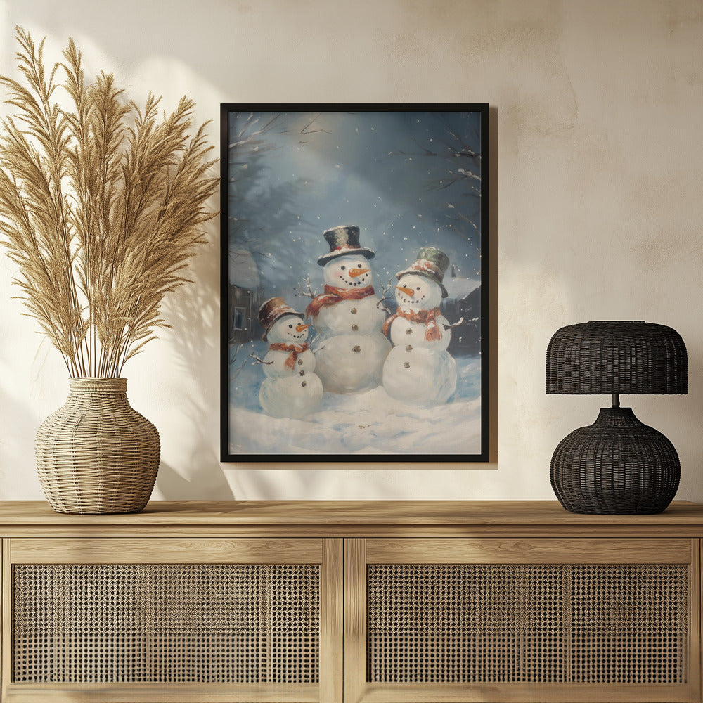 Snowman Family