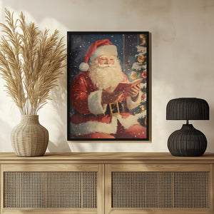 Santa Reading I