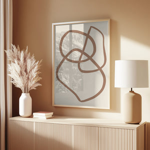 Abstract Lines Mocha 5