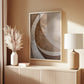 Abstract Art Beige Brown Geo Abstract