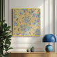 Floral Heritage bouquet vintage blue pattern