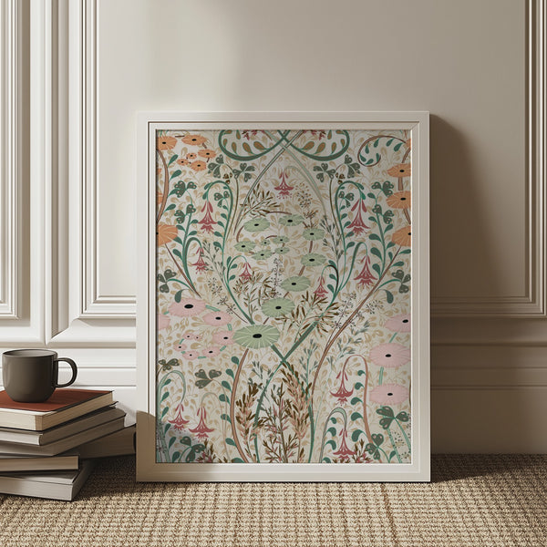 Meadow Scent Earthy Hues Pattern