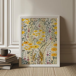 Vibrant Botanical Pattern